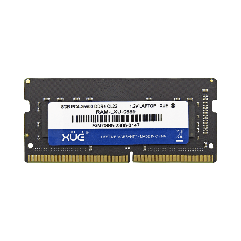 Memoria RAM DDR4 8GB 3200MHz PC4-25600 CL22 Laptop XUE® / 1.2V-XUE®-RAM-LP25600-8GB