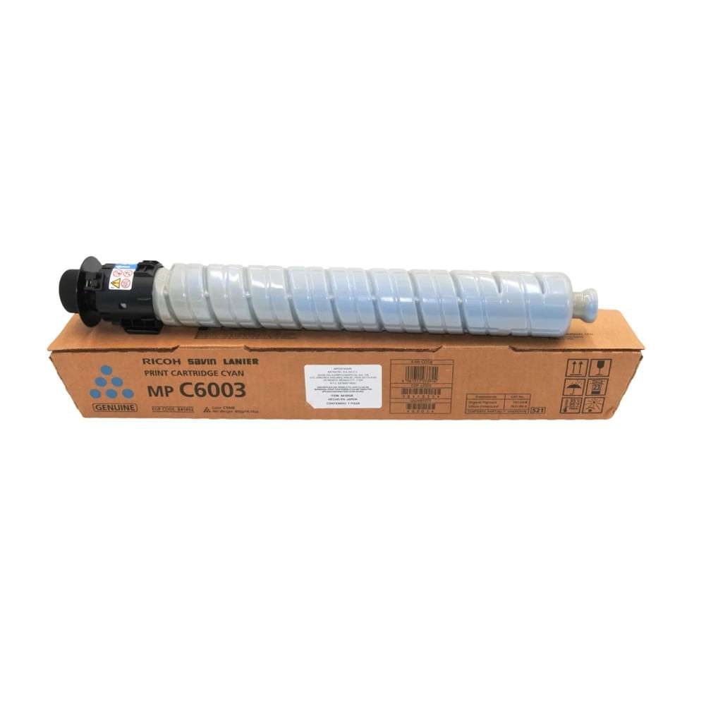 Cartuho Ricoh Cyan MP C6003 841852-RICOH-