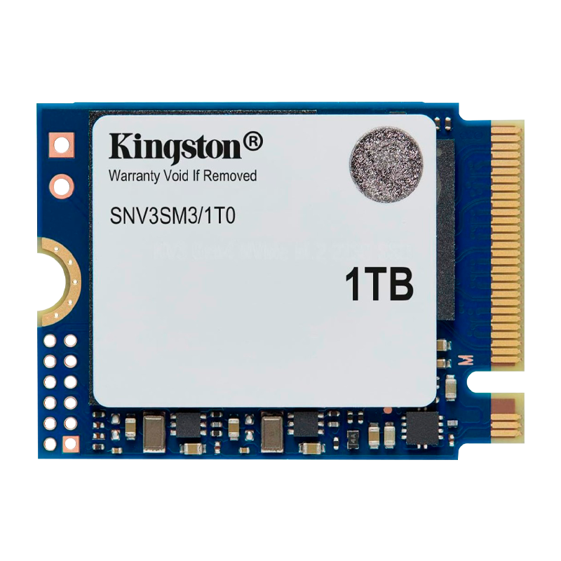 SSD PCIe 4.0 NVMe 1TB M.2 2230 Kingston NV3 / 6.000/4.000 MB/s - SNV3SM3/1T0-Kingston®-SNV3SM3/1T0
