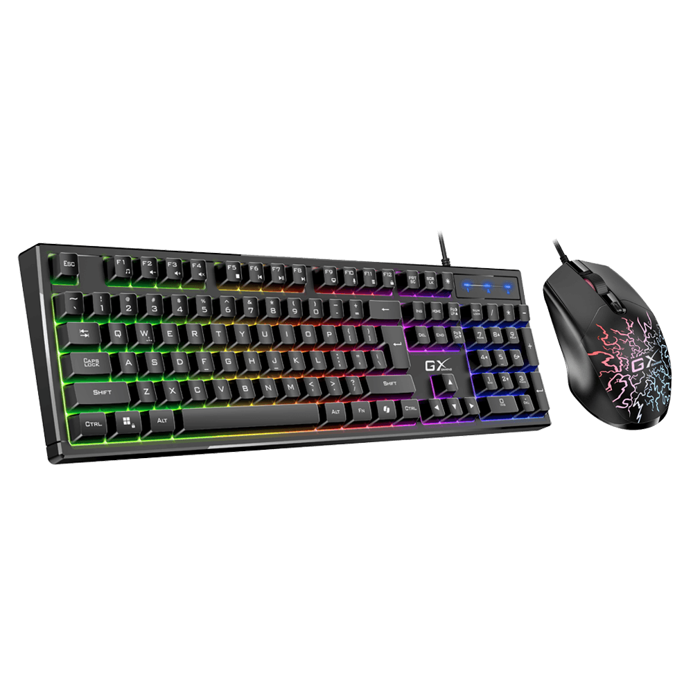 Combo Gamer Genius Mouse Y Teclado Scorpion Km-Gx3GENIUS31330011401