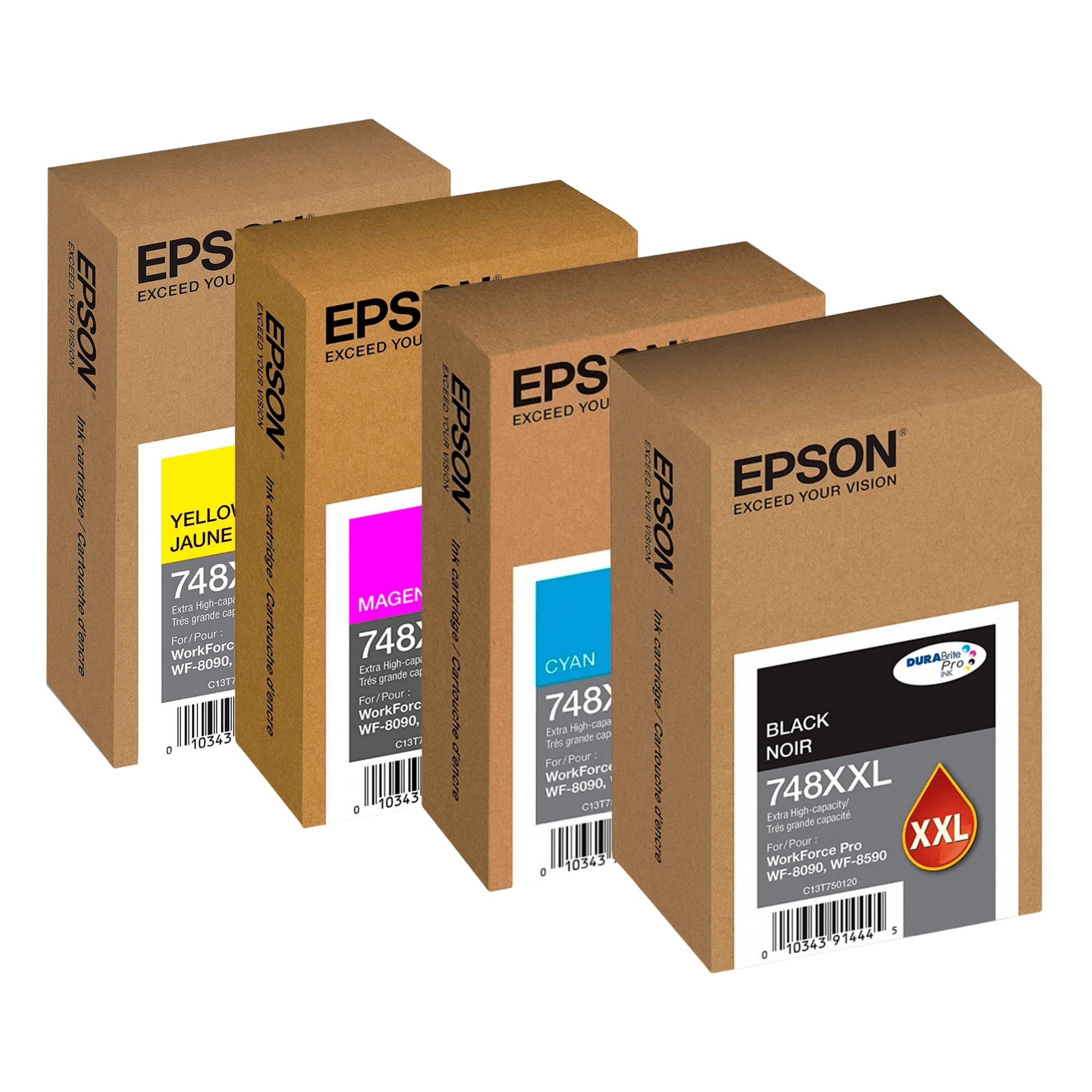 Cartucho Negro Epson Wf-6090/Wf-6590 T748xxl120EPSONT748XXL120-AL