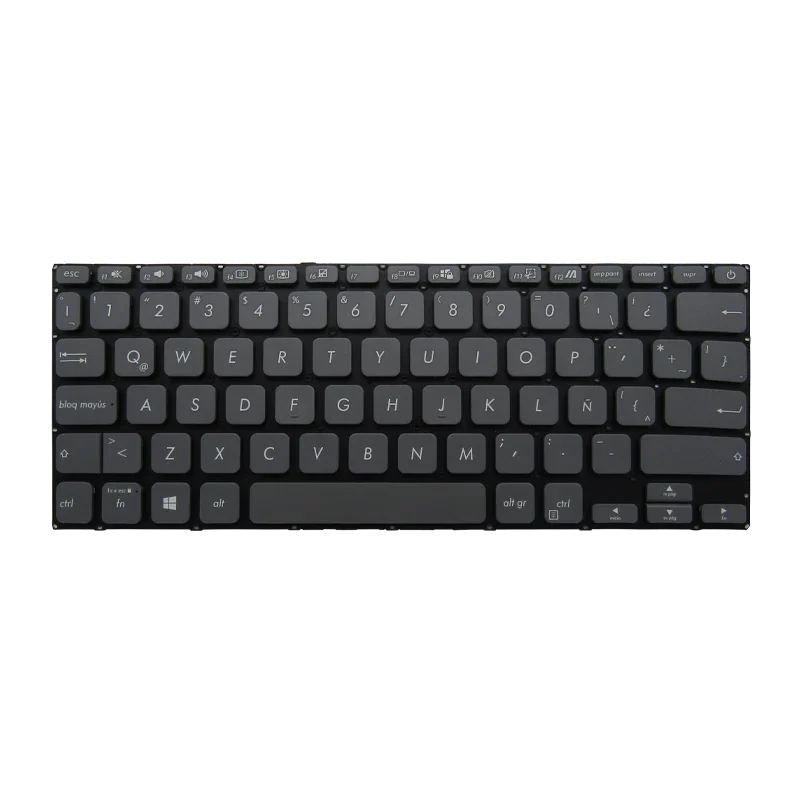 Teclado para Laptop ASUS X409FA V4000 X415 X409DL i5-10 Sin Marco Español Gris-ASUS-N/A