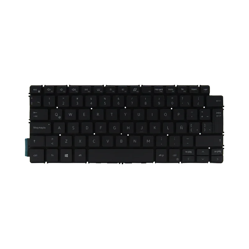 Teclado para Laptop Dell Latitude 14-3410 / Inspiron 5300 5490 / Vostro 3400 NWD23 Sin Retroiluminación Español LA Negro-Dell-NWD23