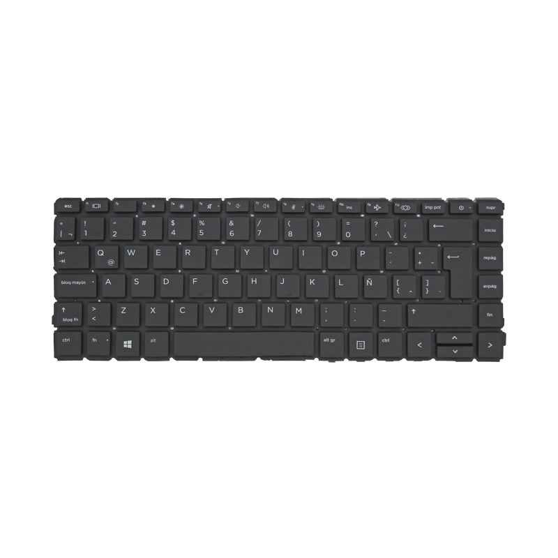 Teclado para portátil HP ProBook 440 G8 / G9 / G10 M05027-001 Español SP Sin Marco Negro-HP-M05027-001