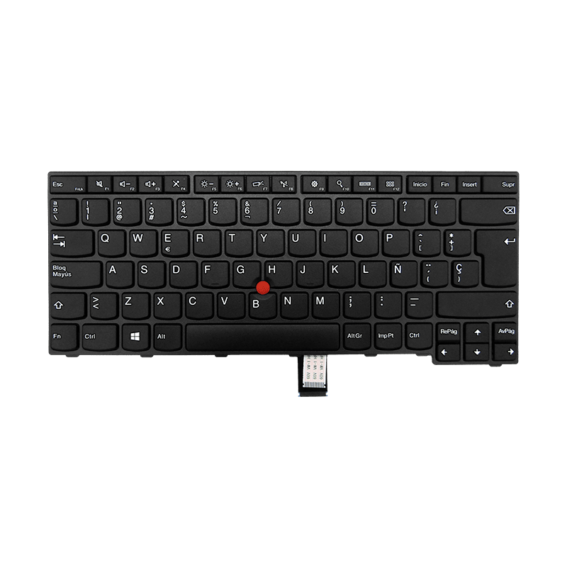Teclado para portátil Lenovo ThinkPad E450 / E455 / E460 / E465 Español Iberia con TrackPoint-Lenovo-04X6101