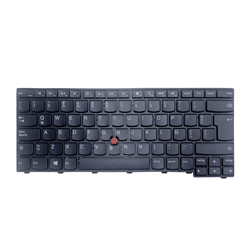Teclado para portátil Lenovo T460s T470s Layout LA Negro con TrackPoint y Rejilla-Lenovo-TEC-LEN-T460-N-S