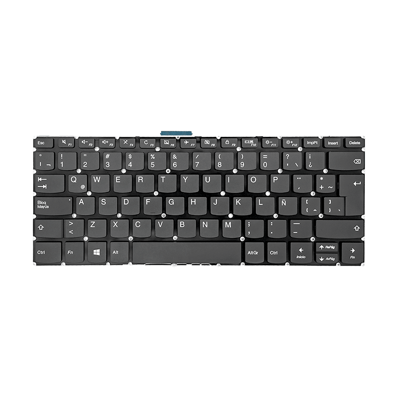 Teclado para portátil Lenovo V330-14ISK / V330-14ARR Gris Español Latinoamericano Sin Marco-Lenovo-V330-14ISK