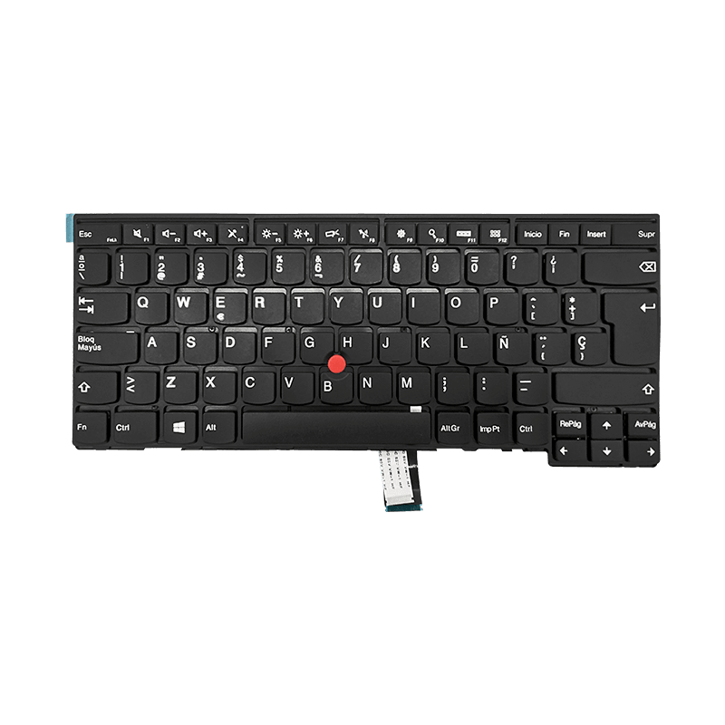 Teclado para portátil Lenovo T440 T450 T460 Español Negro con Rejilla y TrackPoint (GEN)-Lenovo-04Y0871