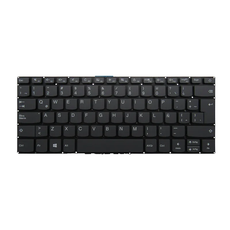 Teclado para portátil Lenovo IdeaPad Flex 5-14ALC05 / 5-14ARE05 / 5-14IIL05 y Yoga S7 Pro 14ITL5 Español Gris-Lenovo-SN20M61485