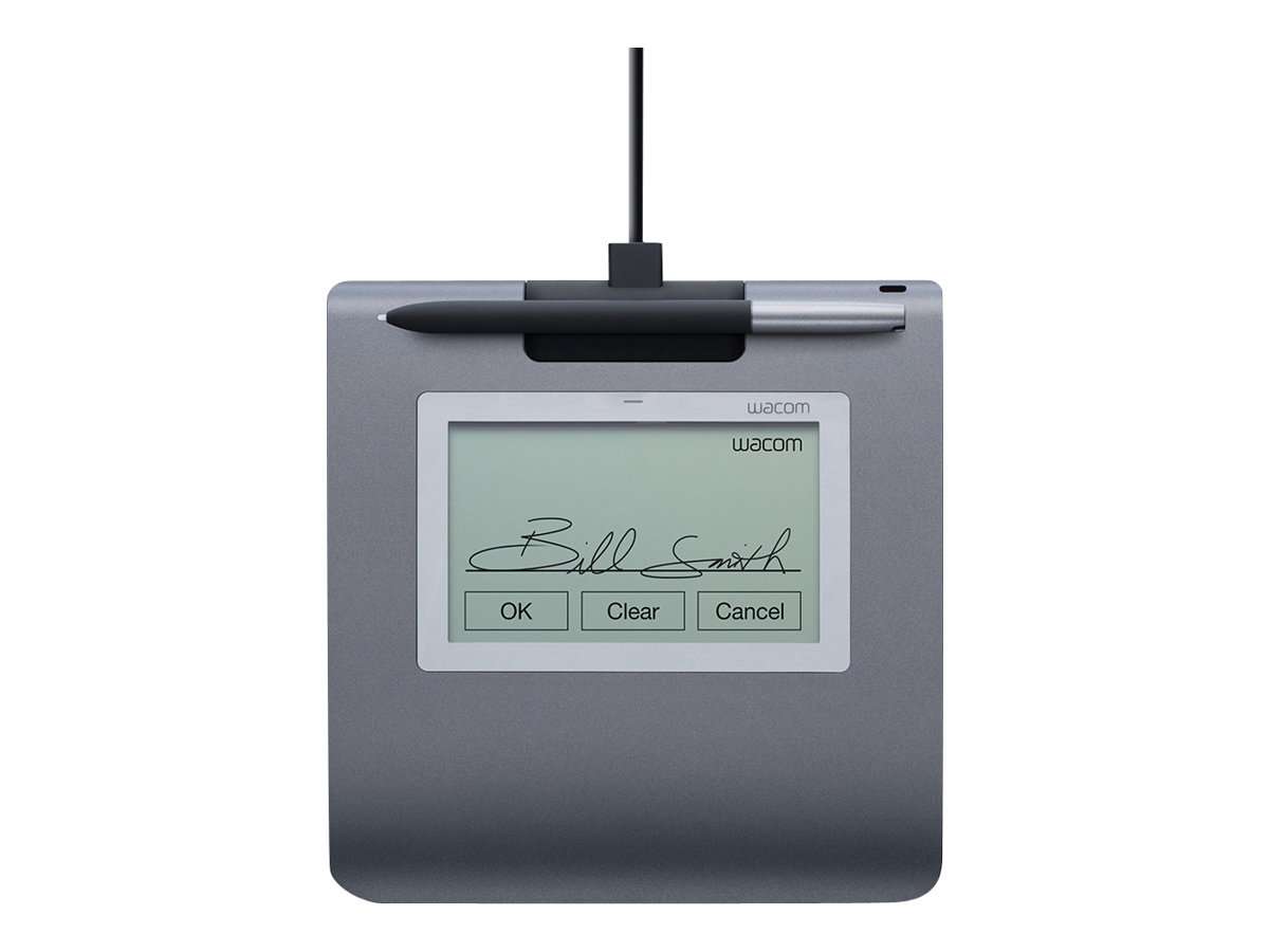 Wacom STU430 Wacom STU-430 - Terminal de firma con display LCD - 9.6 x 6 cm - electromagnético - cableado - USB