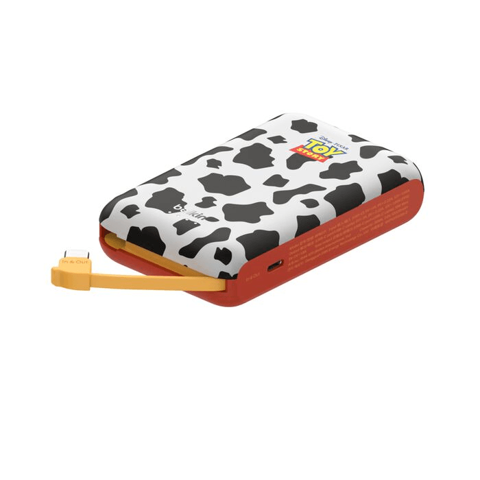 Batería Externa Belkin 10K 20W Cable Integrado Usb-C MickeyBELKINBPB021QCTS-DY