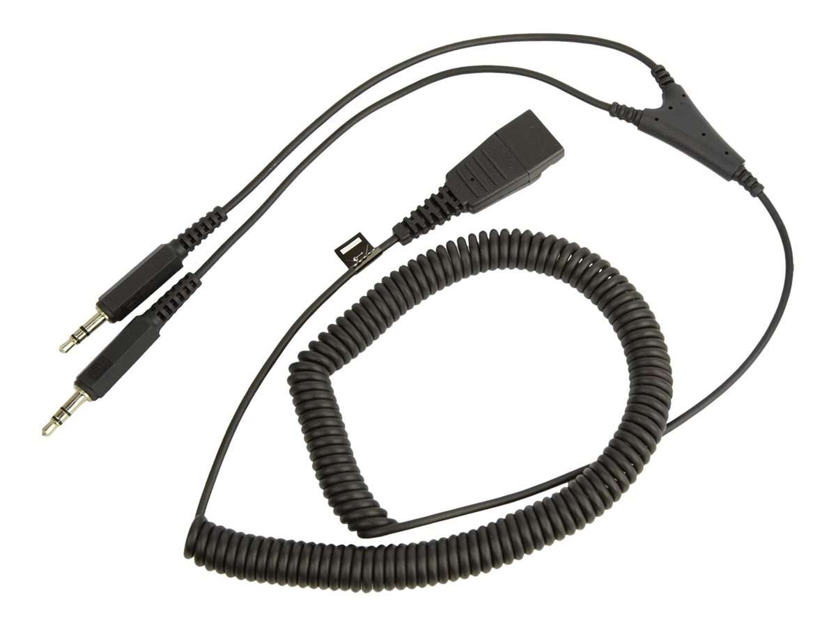 Jabra 8734-599 Jabra - Cable para auriculares - miniconector macho a Desconexión rápida macho