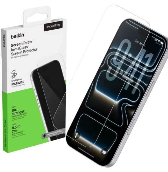 Belkin SFA165bg-LA Belkin - Tempered glass - Device D (Pro max)