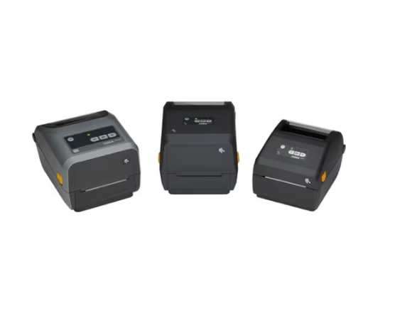 Zebra-ZD4A042-301M00EZ-ZEBRA ZD421Thermal Transfer Printer (74/300M) 203 dpi USB USB Host Modular Connectivity Slot BTLE5 US Cord Swiss Font EZPL - 6 inches/152 mm