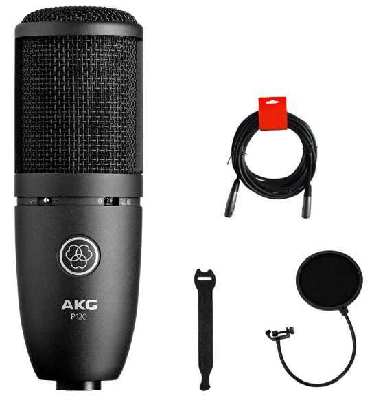 AKG P120 RECORDING MICROPHONE AKG - Microphone - P120 RECORDING