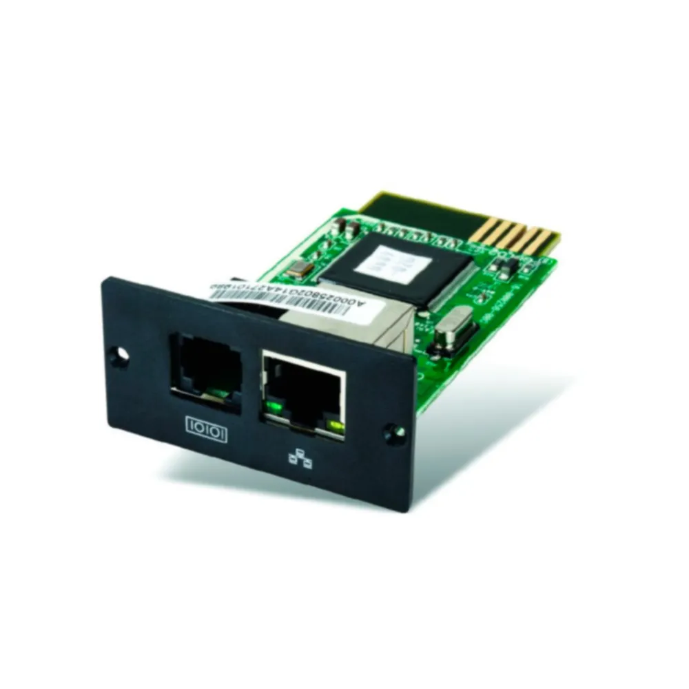 eventos y registrosIncluye funciones de apagado programado y seguroAdmite conexión con sensor ambiental compatible adquirido por separadoDebe verificarse la compatibilidad con la ranura de la UPSGarantía: 1 AñoConsultar información del producto