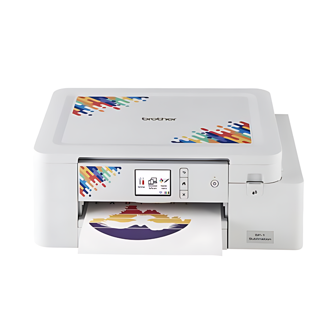 BROTHER-SP1-Impresora Brother SP1 de sublimaciónPensada para personalizar textiles de poliéster y objetos con recubrimiento compatibleConectividad inalámbrica con la aplicación ArtspiraPermite preparar y transferir diseños desde un dispositivo móvilResolución de hasta 1200 × 2400 ppp según soporte BrotherJuego inicial de tintas CMYK de 47 mlIncluye diez hojas de papel de sublimación según la presentación oficialRequiere una prensa de calor adquirida por separadoNo es una impresora de costura ni bordadoConfirmar compatibilidad del material antes de transferirGarantía: 2 AñosConsultar información del producto