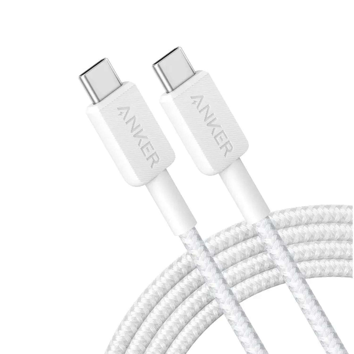 ANKER-A81F6H21-Cable Anker de conexión USB-C a USB-CLongitud de 1