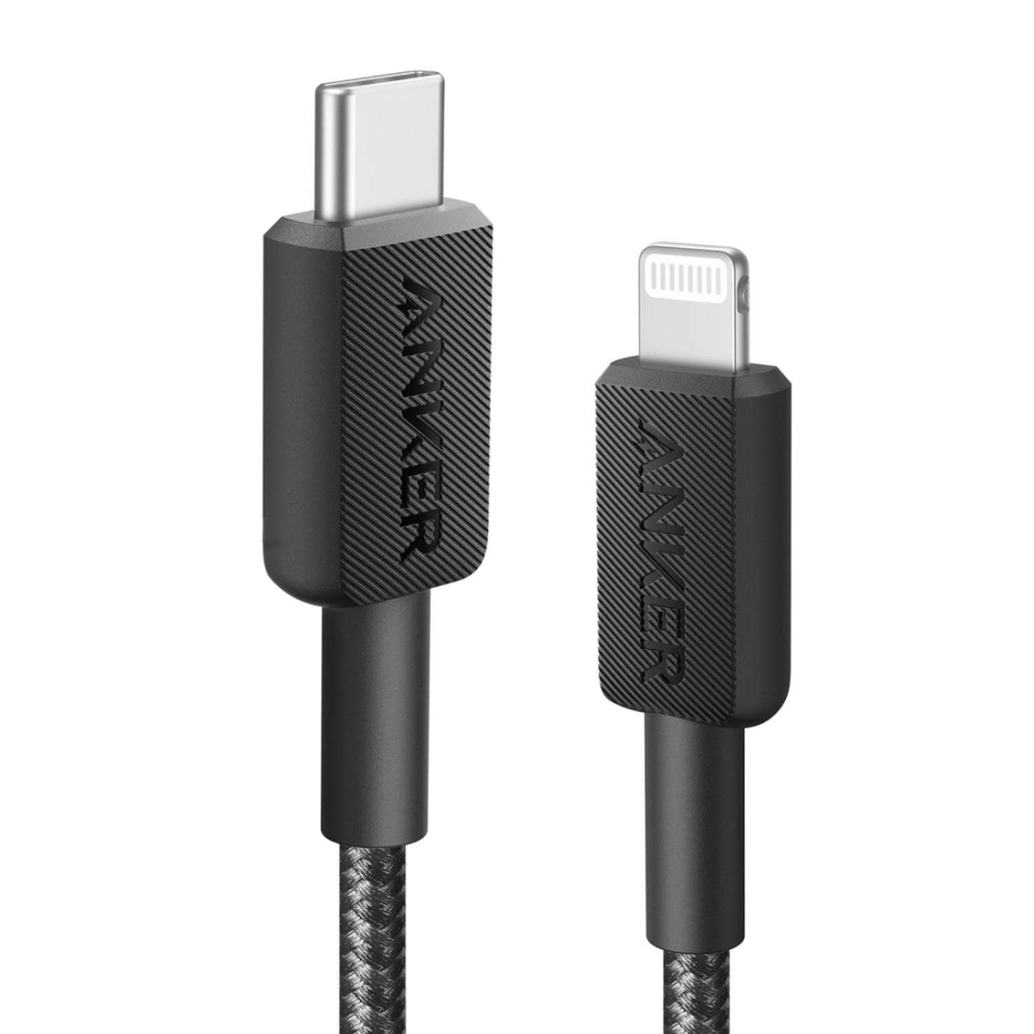 ANKER-A81B6H11-Cable Anker de conexión USB-C a LightningLongitud de 1